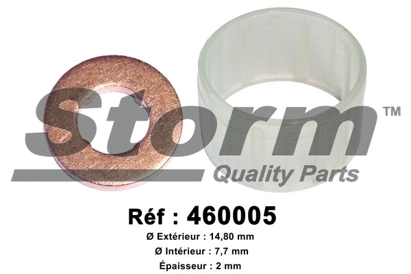 460005 Storm Комплект прокладок, форсунка (фото 1)
