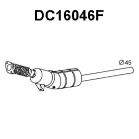 DC16046F VENEPORTE Сажевый / частичный фильтр, система выхлопа ОГ (фото 1)