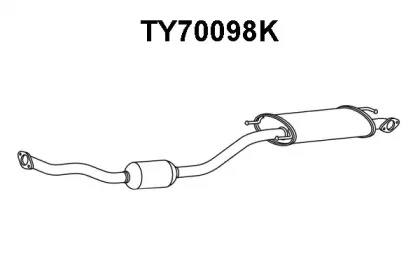 TY70098K VENEPORTE Катализатор (фото 1)