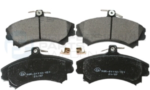 51435670 Professional Parts Комплект тормозных колодок, дисковый тормоз (фото 1)
