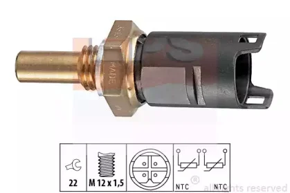 1.830.315 EPS Датчик температуры охлаждающей жидкости (фото 1)