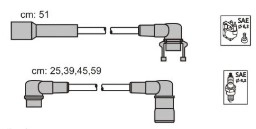 1801-6231 PROFIT Комплект проводов зажигания (фото 1)