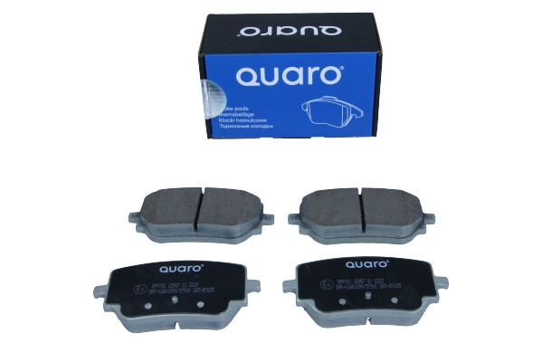 QP0761 QUARO Комплект тормозных колодок, дисковый тормоз (фото 1)