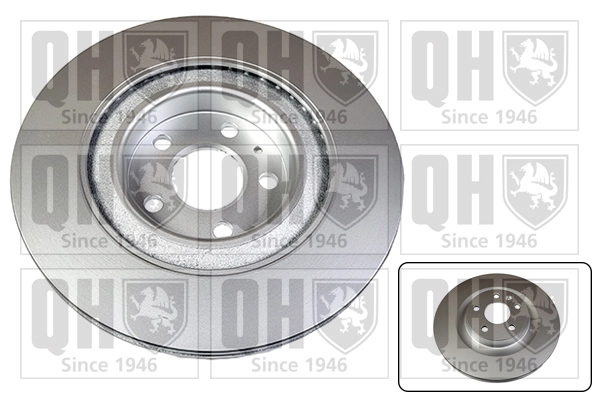 BDC6180 QUINTON HAZELL Тормозной диск (фото 1)