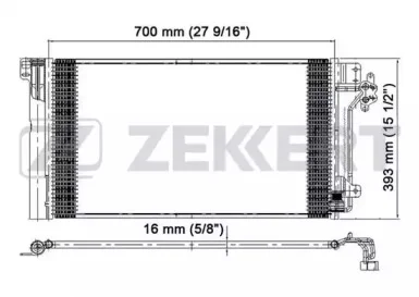 MK-3144 ZEKKERT Конденсатор (фото 1)