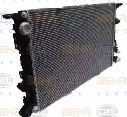 8MK 376 750-311 BEHR/HELLA/PAGID Радиатор охлаждения двигателя (фото 3)