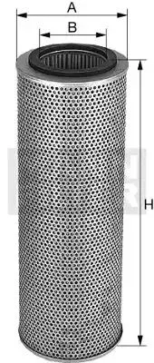 H 18 004 MANN Фильтр, система рабочей гидравлики (фото 1)