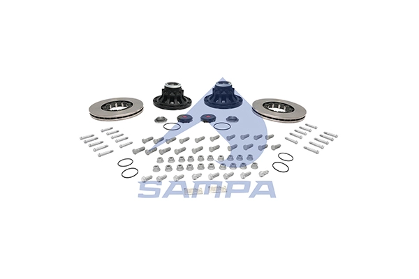 075.168A/SD SAMPA Ступица колеса (фото 1)
