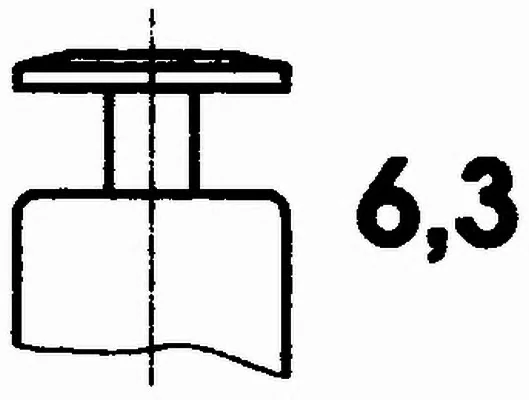 6PT 009 107-181 BEHR/HELLA/PAGID Датчик температуры охлаждающей жидкости (фото 2)