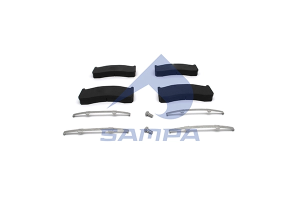 093.722 SAMPA Комплект тормозных колодок, дисковый тормоз (фото 1)