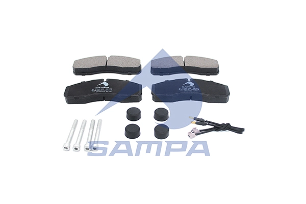 093.920 SAMPA Комплект тормозных колодок, дисковый тормоз (фото 1)
