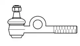 F2706 FRAP Наконечник поперечной рулевой тяги (фото 1)