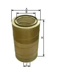 CH 1210 SAMPIYON FILTER Воздушный фильтр (фото 1)