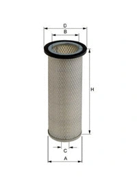 CH 1253 SAMPIYON FILTER Воздушный фильтр (фото 1)