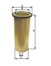 CH 1375 SAMPIYON FILTER Воздушный фильтр (фото 1)