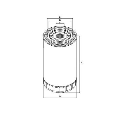 CS 0035 M SAMPIYON FILTER Топливный фильтр (фото 1)