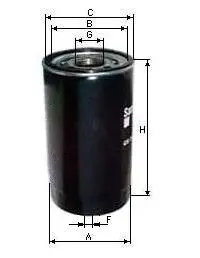 CS 1523 1 SAMPIYON FILTER Масляный фильтр (фото 1)