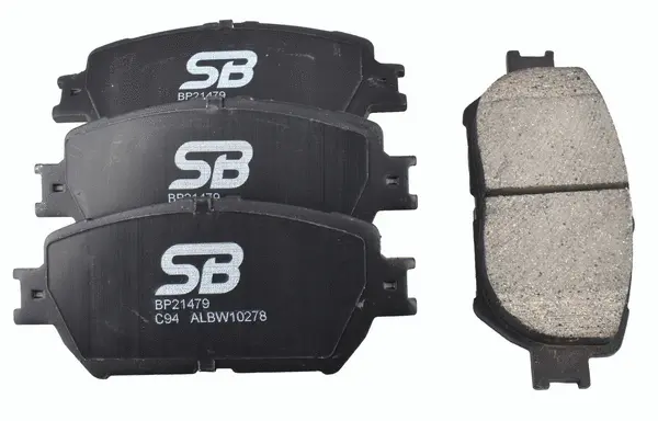 BP21479 SB NAGAMOCHI Комплект тормозных колодок, дисковый тормоз (фото 1)