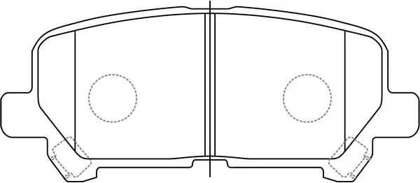 BP28002 SB NAGAMOCHI Комплект тормозных колодок, дисковый тормоз (фото 1)