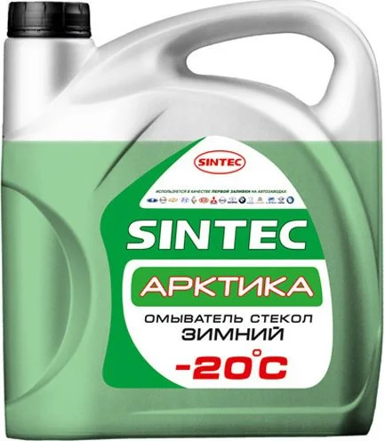 900601 SINTEC Стеклоомыватель зимний -20°C Арктика 4 л (фото 2)