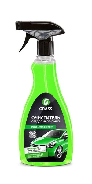 118105 GRASS Средство для удаления следов насекомых 500 мл Mosquitos Cleaner (фото 2)