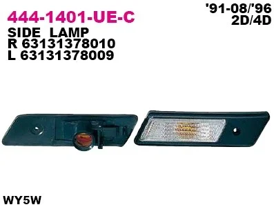 DEPO 444-1401R-UE-C - Фонарь указателя поворота