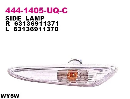 444-1405R-UQ-C DEPO Фонарь указателя поворота (фото 1)