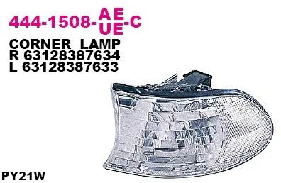 444-1508R-UE-C DEPO Фонарь указателя поворота (фото 1)