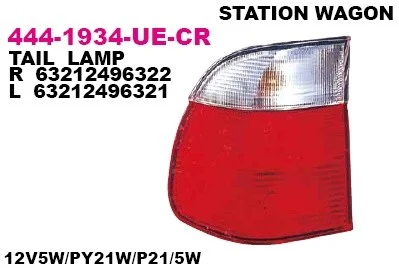 444-1934L-UE-CR DEPO Задний фонарь (фото 1)