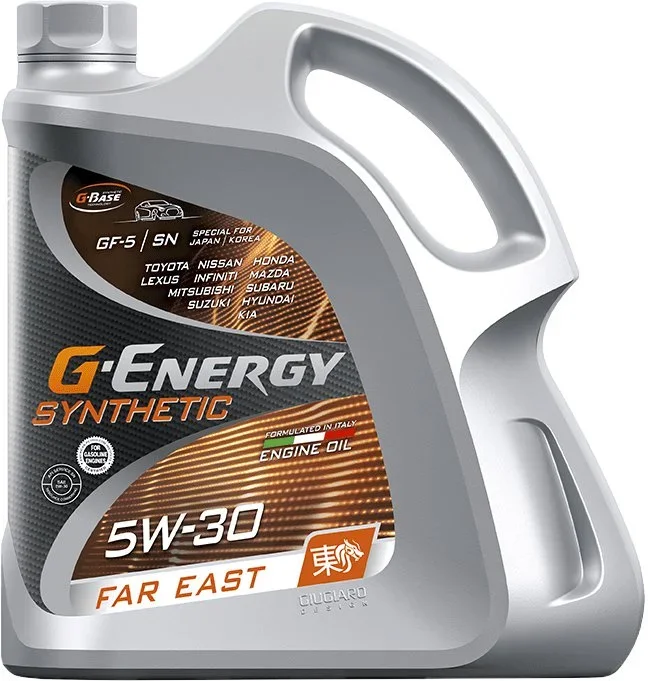 253142416 GENERGY Моторное масло 5W30 синтетическое Synthetic Far East 5 л (фото 1)