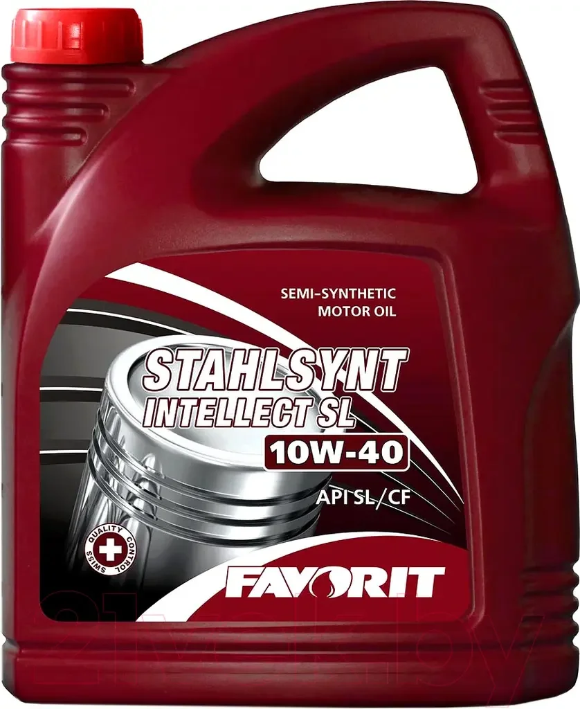 54308 FAVORIT STAHLSYNT Intellect SL 10W-40 SL/CF 5л (фото 1)