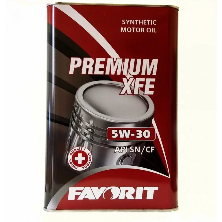 54448 FAVORIT Premium XFE 5W-30 API SN/CF 1л METAL (фото 1)