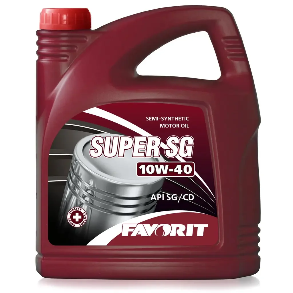 54759 FAVORIT SUPER SG 10W-40 API SG/CD 4,5л (фото 1)