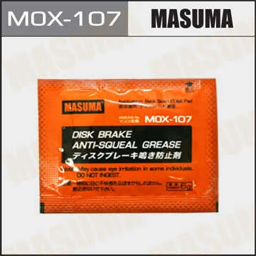 MOX-107 MASUMA Смазка для суппортов 6гр (фото 2)