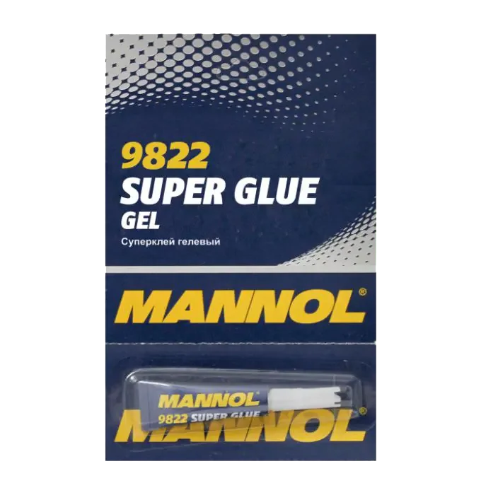 9822 MANNOL Суперклей Mannol GEL Super Glue (фото 1)