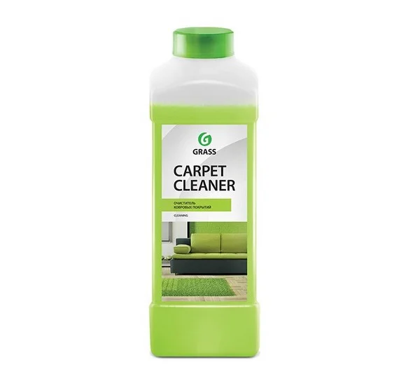 215100 GRASS Очиститель обивки Carpet Cleaner для очистки ковровых покрытий,ткани, иск.кожи, пластика, стекол (расх. 50-150г на 1л воды, в конц. виде как пятновыводитель), 1 л (фото 1)