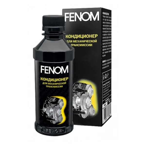 FN420 FENOM Присадка в трансмиссионное масло Кондиционер для механической трансмиссии, для улучшения эксплуатационных характеристик агрегатов механических трансмиссий автомобилей, 200 мл (фото 1)