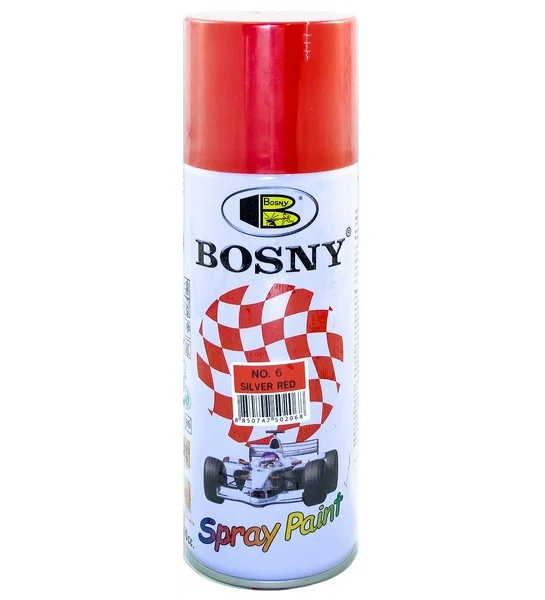 BS6 BOSNY Краска Красный 400мл (фото 1)
