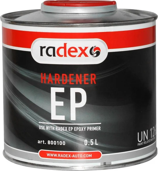 RAD800100 RADEX Отвердитель для эпоксидного грунта EP эпоксидного грунта, 0,5 л (фото 1)