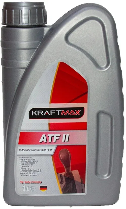 KM301/1 KRAFTMAX Трансмиссионное масло ATF II 1 л (фото 1)