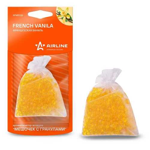AFME026 Airline Ароматизатор подвесной "Мешочек с гранулами" французская ваниль (фото 3)