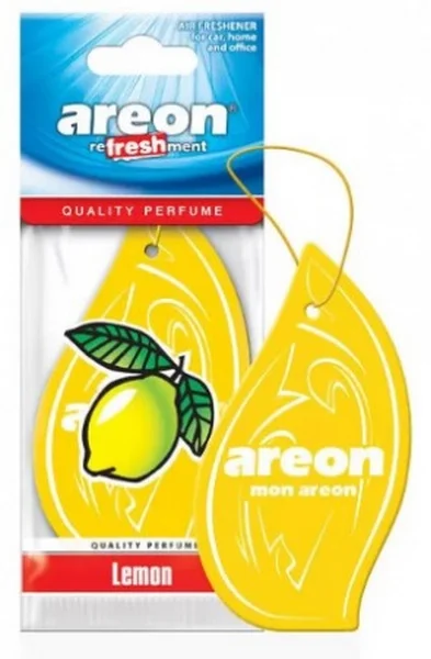 ARE DR LEMON AREON Ароматизатор Areon Refreshment LEMON бумажный подвесной лимон (фото 2)