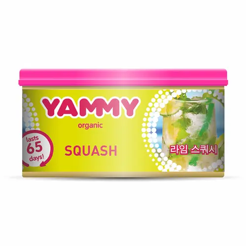 D012 YAMMY Ароматизатор с растит. наполнителем, Органик, баночка, аромат 'Squash' 42 гр, Корея (фото 1)