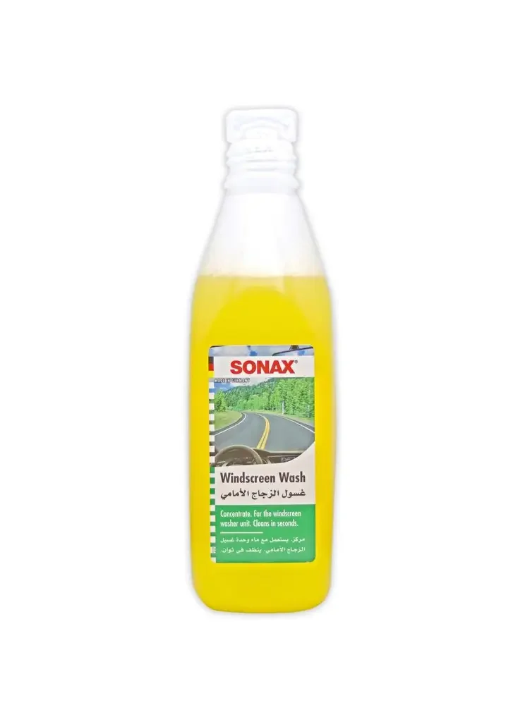 260 200 SONAX Жидкость для стеклоомывателя летняя 250ml концентрат, без дозатора, запах лимона (фото 1)