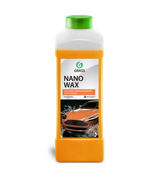 110253 GRASS Воск для автомобиля Nano Wax 1 л (фото 2)