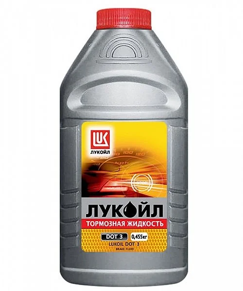 LUKOIL DOT 3 0.455KG LUKOIL Жидкость тормозная 420мл (фото 1)