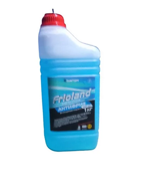 AF BLUE 1 BASF FRIOLAND Антифриз 1кг - готовый синий, карбоксилатный, c применением пакета присадок BASF, АМП-40+ (фото 1)