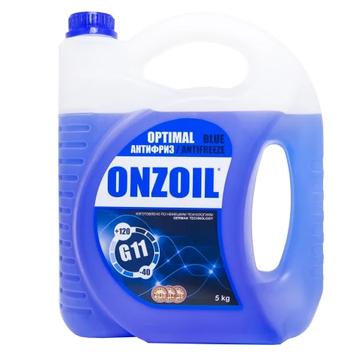 ONZOIL Optimal G11 Blue 4,2 л / 5 кг (синий) ONZOIL Антифриз (фото 1)
