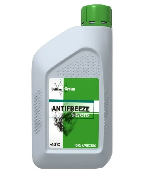 AF GREEN 1 SHEVROTEX BELHIMGROUP Антифриз зеленый G12 (канистра п/э) Shevrotex -1кг (упаковка-8шт) (фото 1)