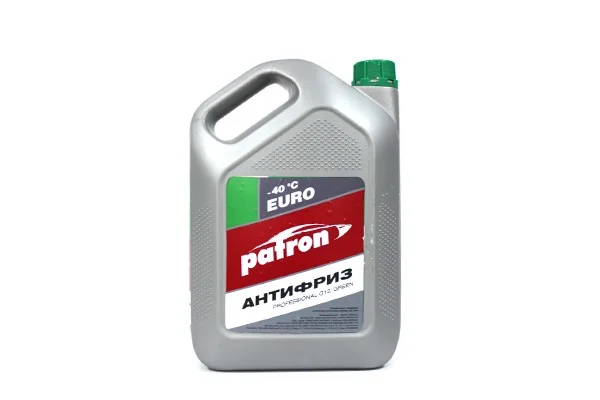 AF GREEN 5 PATRON PATRON Антифриз (ЗАМЕНЕН НА PCF4005) зеленый G12 (канистра п/э) 5кг готов к применению (фото 1)